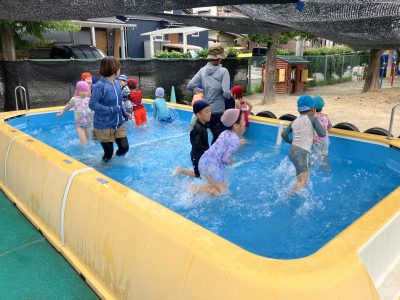 夏だ、プールだ、水遊び　partⅡ | 長森北保育園